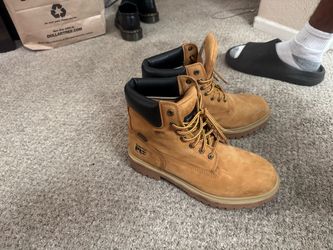 Steel toe timbs