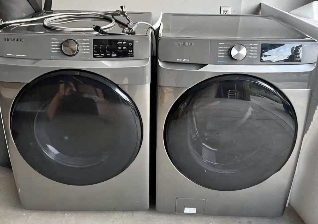 Samsung Steam Washer and Steam Dryer