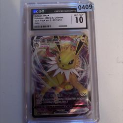 Jolteon 14/14 CGC 10 Pokemon Card