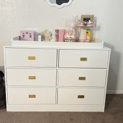 Cómoda Para Cuatro De Bebé De 6 Cajones 