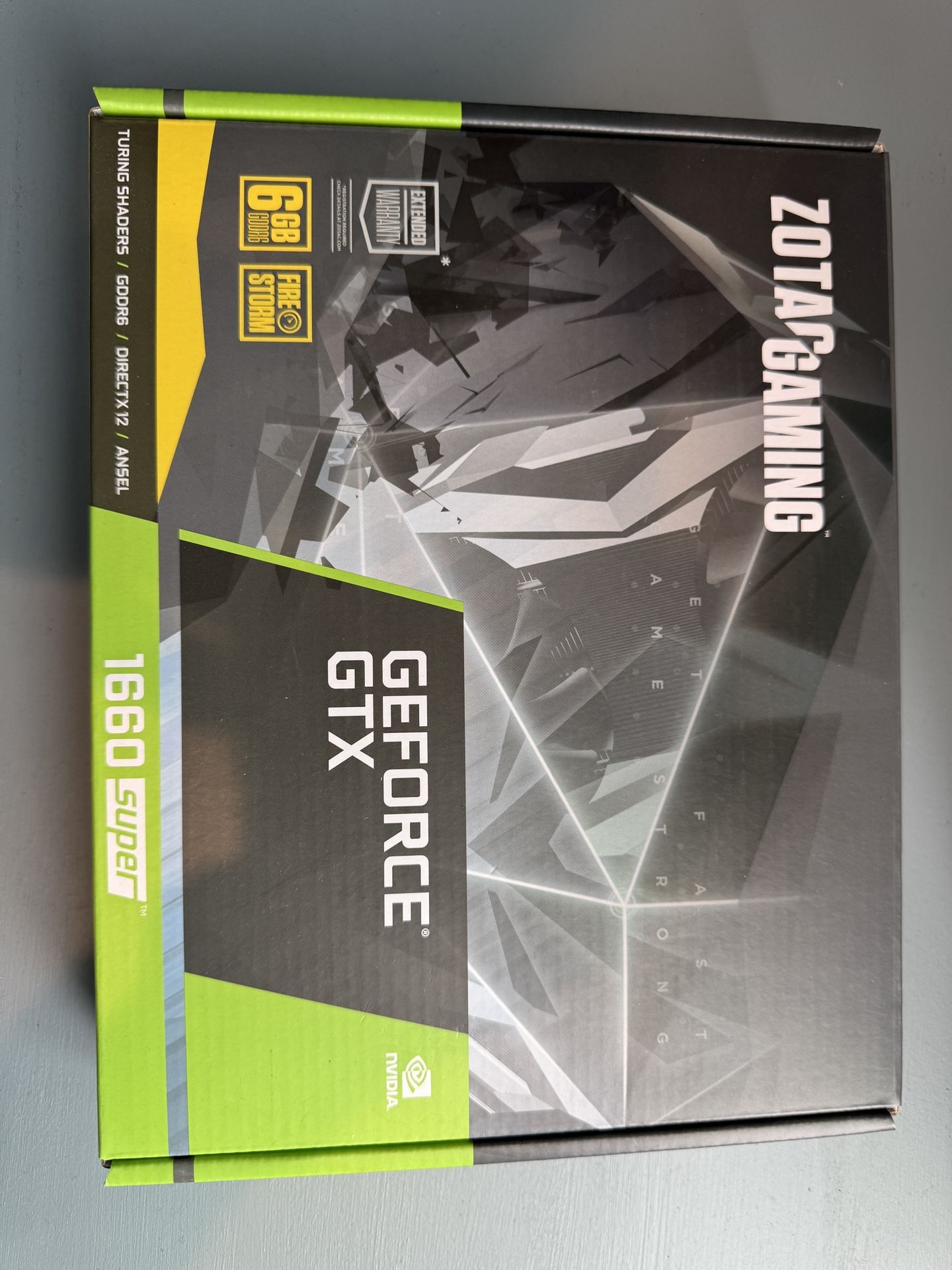 zotac gtx 1660 super