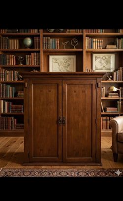 Cabinet media/linen/coffee