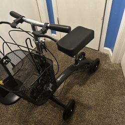 Knee Walker / Knee Scooter. Body-Med Knee Walker With Basket 