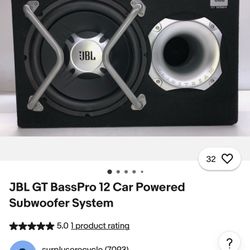 JBL GT BassPro 12 Car Powered Subwoofer System