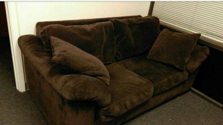 Plush XL Microfiber Couch & Love Seat Set