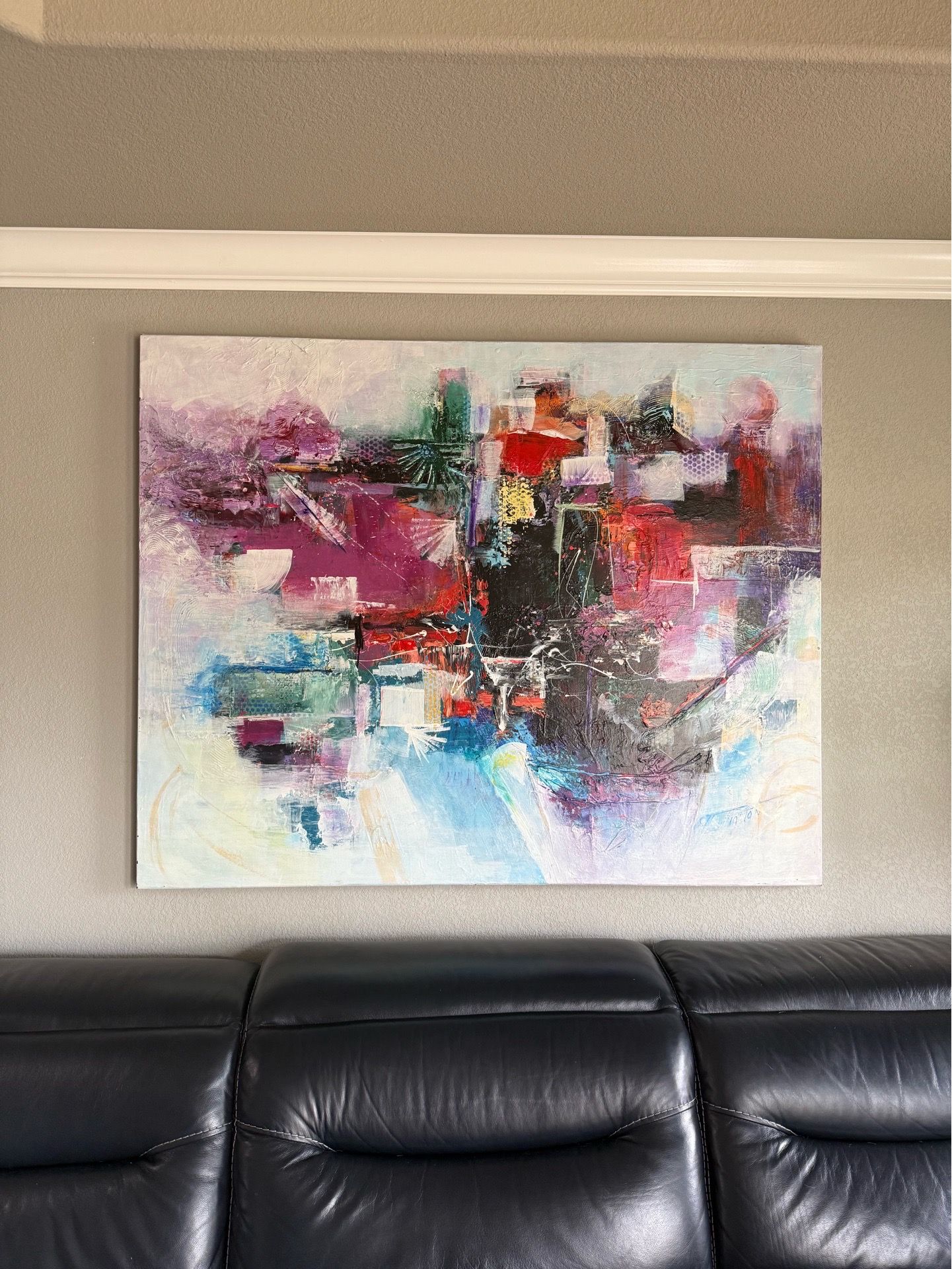 Abstract Canvas Painting