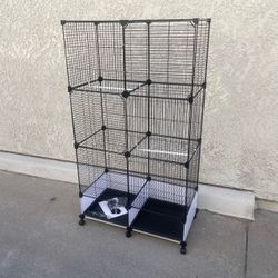 51” H bird cage