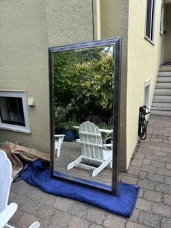 36x70 Inch Mirror with Bevel (MSRP $1,219)