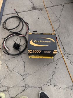 Ic 2000 Go power Charger Inverter