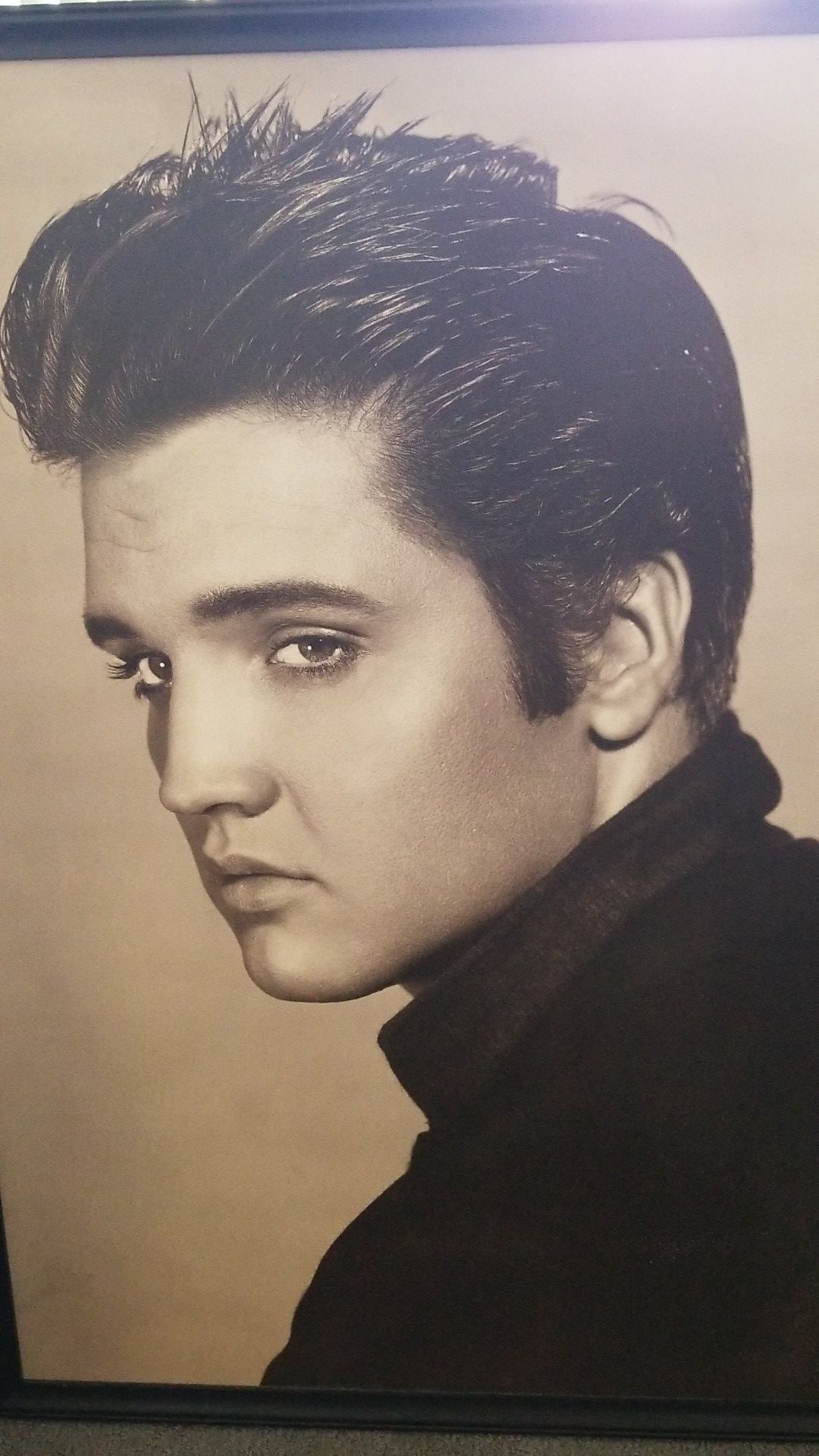 Elvis Framed Photo
