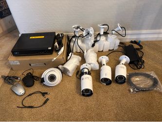 Reolink 9-Camera PoE Security Camera System with NVR, Hard Drive & Accessories