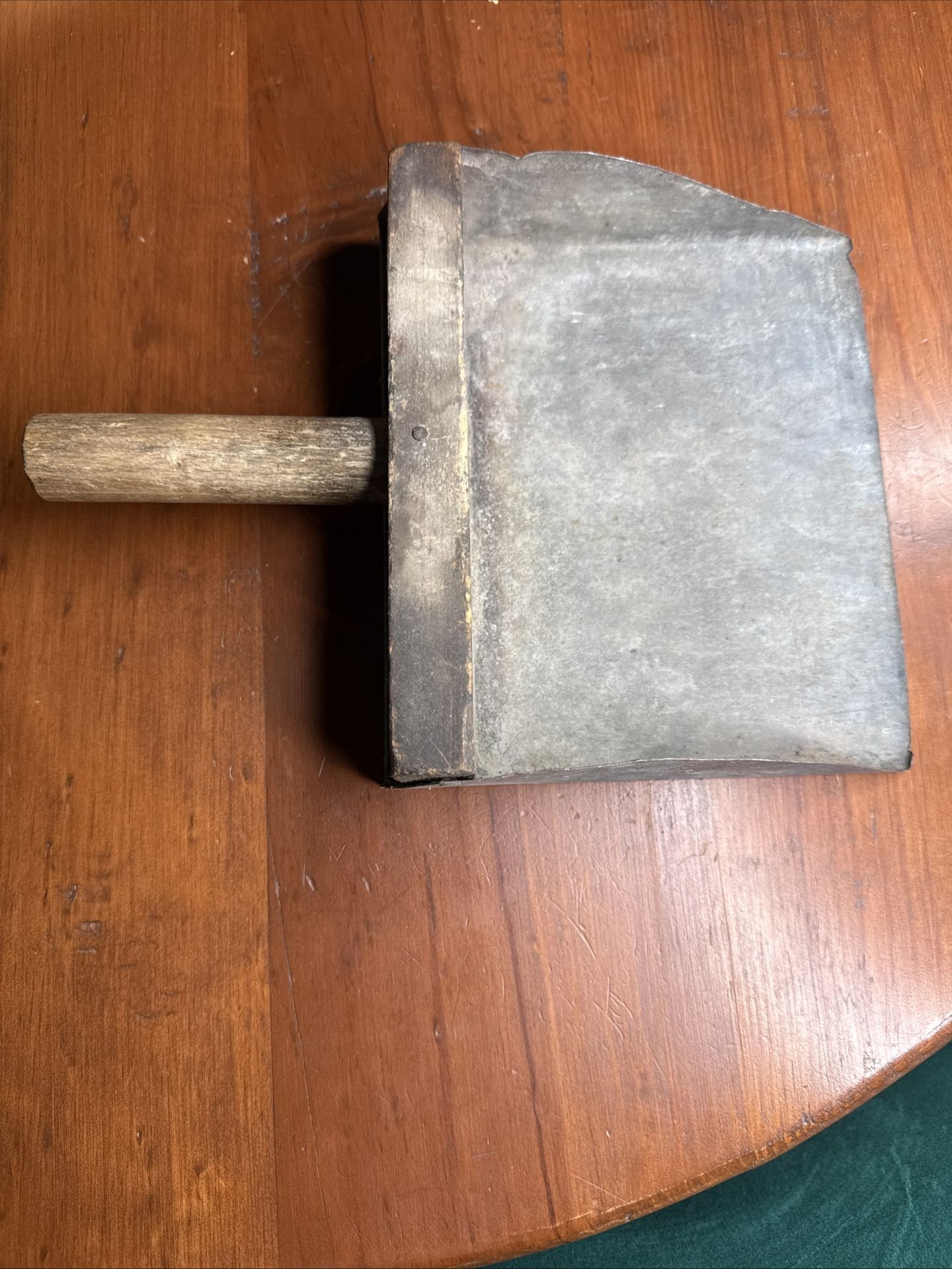 GRAIN SCOOP Primitive Country Store Farm Wood & Metal Homemade Rustic Antique