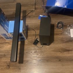 3.1 CH Dolby Atmos Sound Bar/Wireless Subwoofer