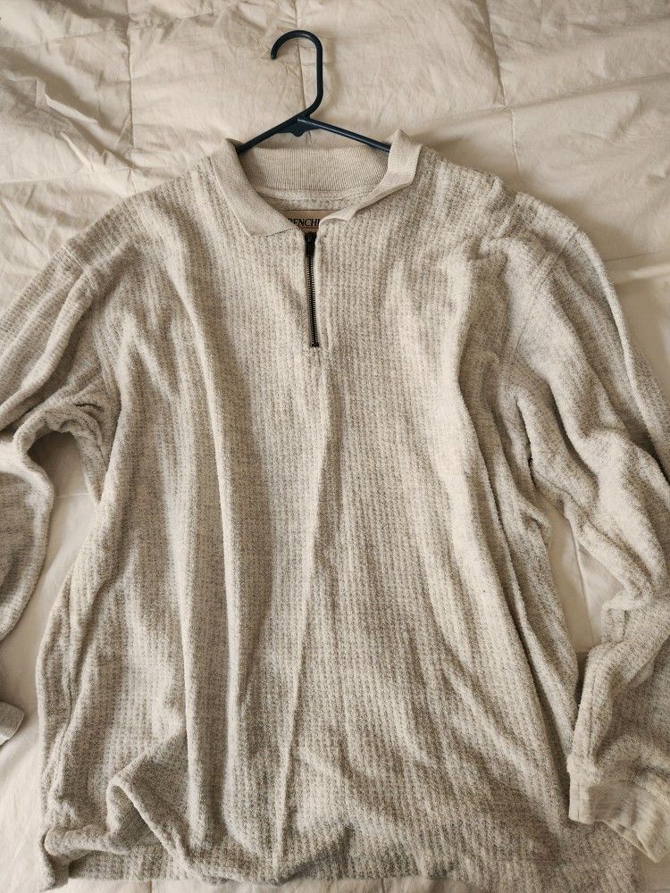 Sweater Long-sleeve With Zipper