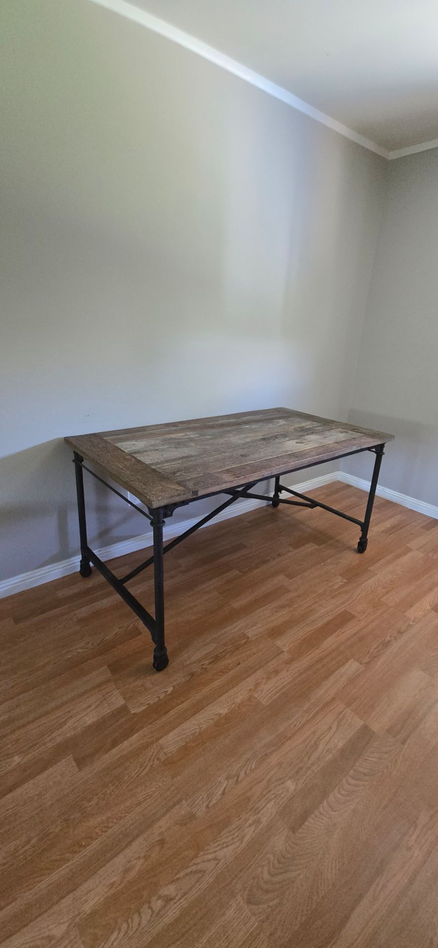RH Restoration Hardware Flatiron Table Desk
