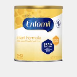 8 Enfamil Formula Cans
