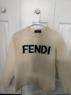 Fendi Roma Wool Crewneck Sweater – Size Medium (Fits Small)