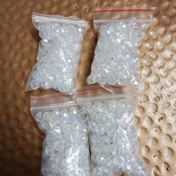 Crystal Beads, Each Pack