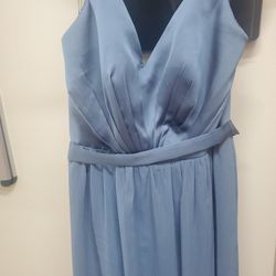 New! Gorgeous Light Blue Long Party Dress.