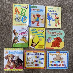 Kids Board Book Set (Group 4 - 9 books)