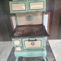 Antique Wood Burning Stove And Oven