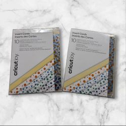 Cricut joy Insert cards - Set Of 2, New - Charmed Sampler
