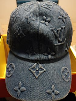 Blue base ball hat