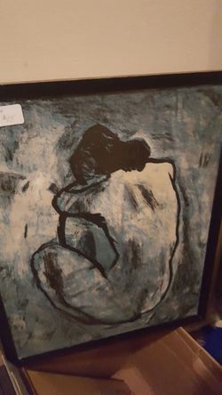 Picasso blue lady
