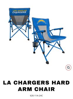 LA CHARGERS ARM CHAIR