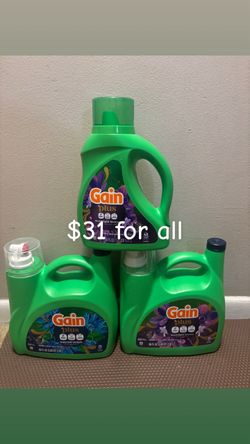 Gain Plus Liquid Laundry Detergent Bundle