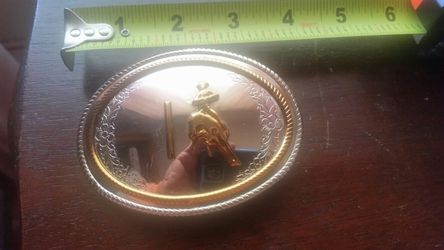 Nickel Silver . belt buckle