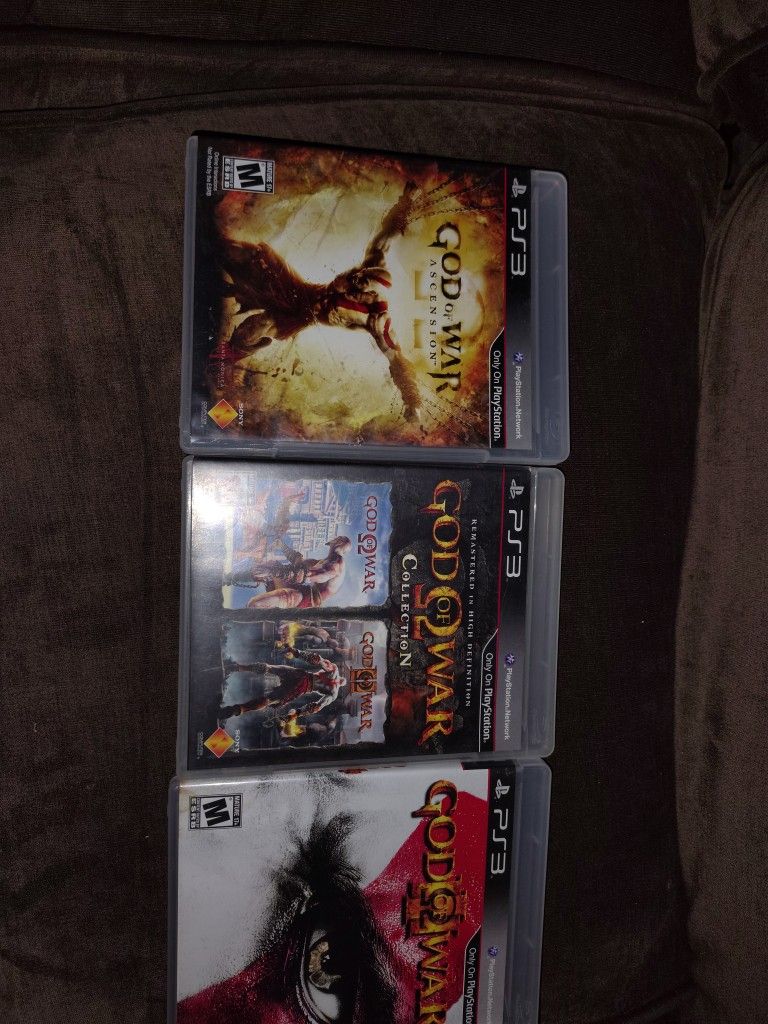 God Of War Ascension Thru 123 Collection Ps3