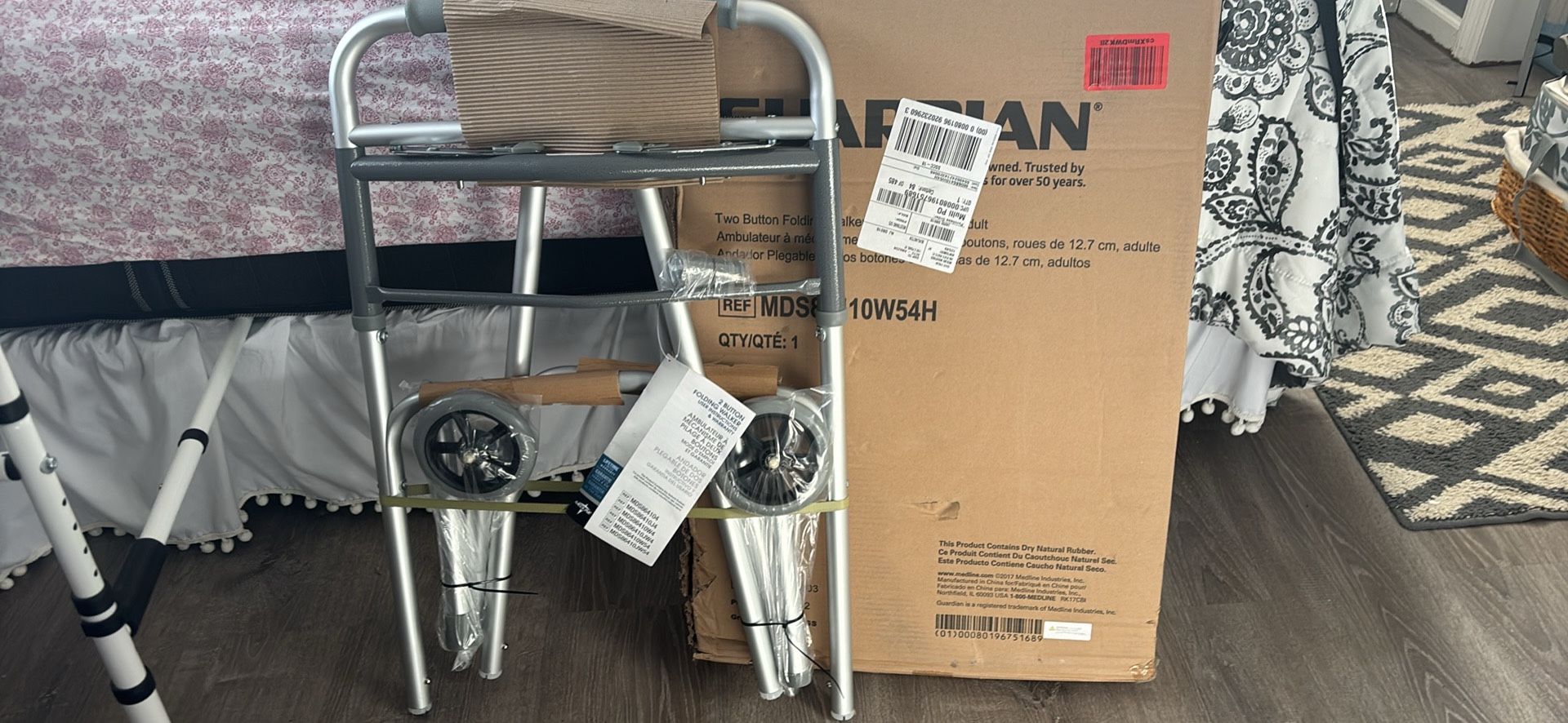 2 Button folding Walker
