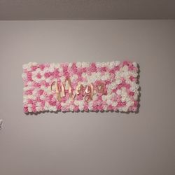 Flower Wall Decor $20