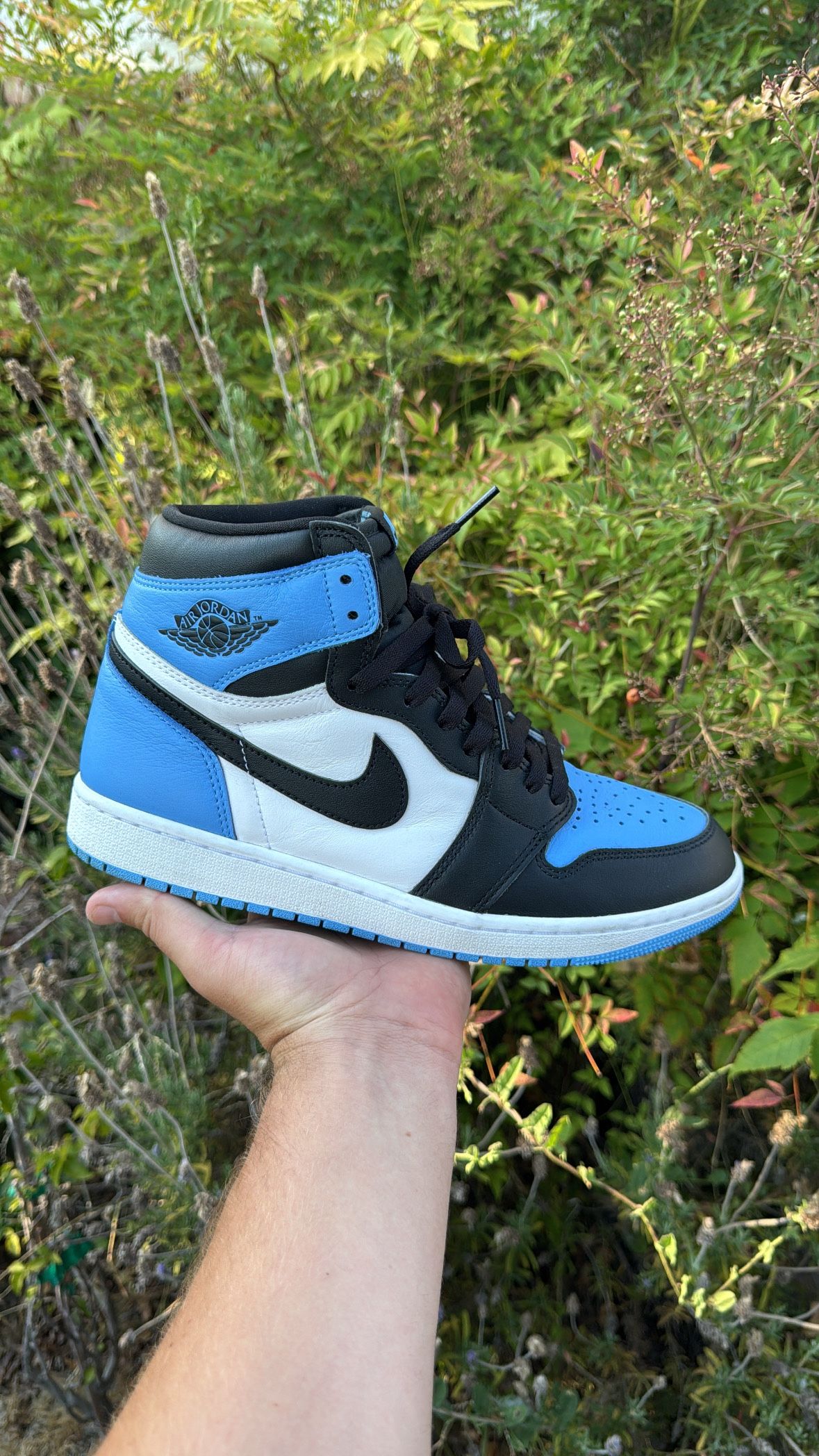 Jordan 1 Unc Toe Size 9 Used Og Box