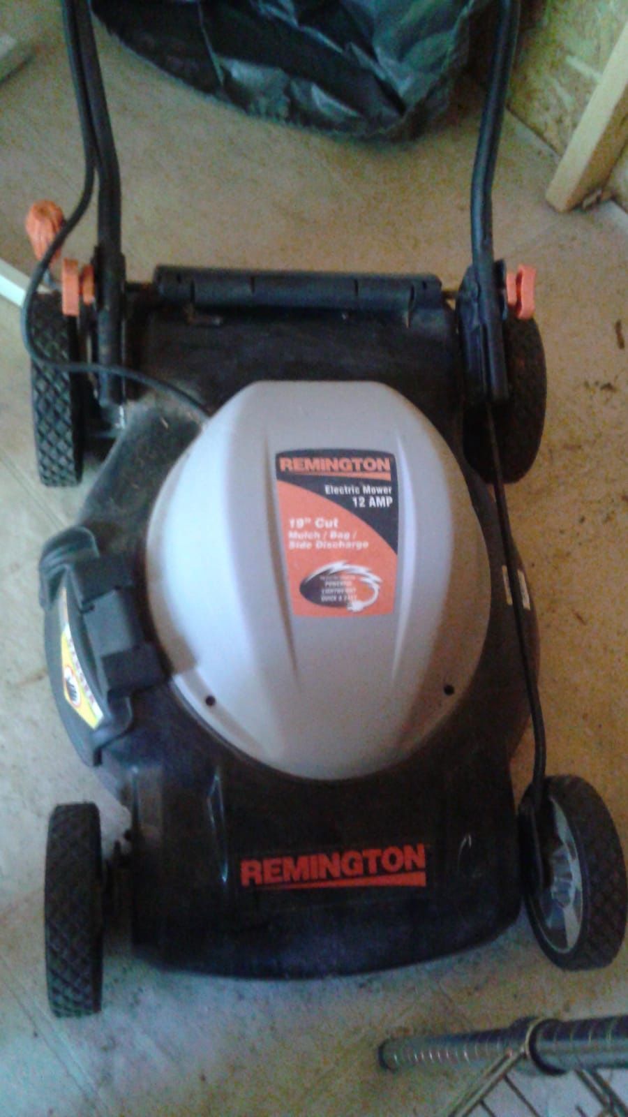 Lawn Mower Remington Electric 12MP 19 cut