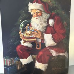 Santa Believes - Painting 