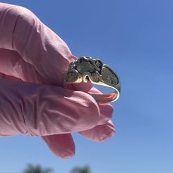 Gold Nugget Ring 13 Grams 14k Alaskan Gold 