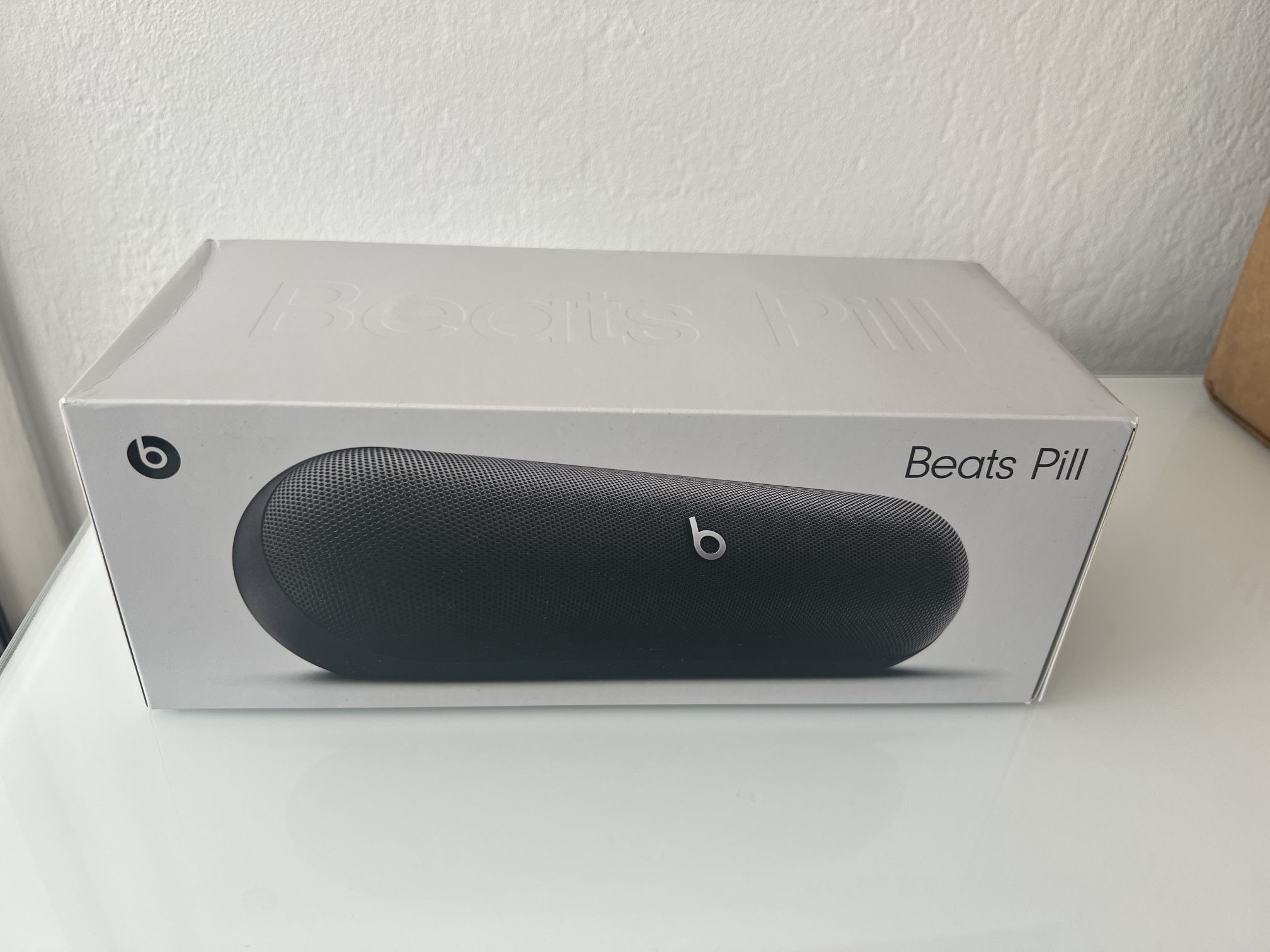 Beats Pill Wireless Bluetooth Speaker with AppleCare+ Included, Matte Black