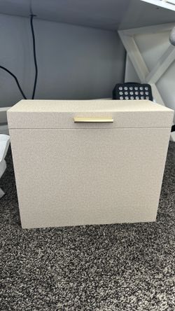 Box filing cabinet storage organizer
