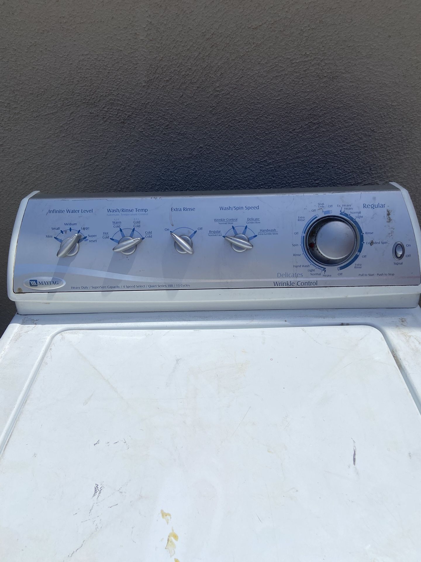 Maytag Dryer Whirlpool Washer