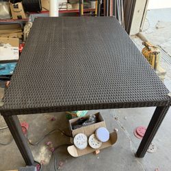 Patio Furniture Dinning Table Only