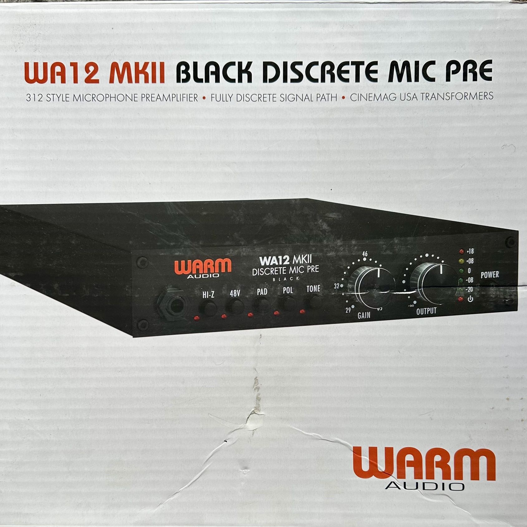 Warm Audio WA12 MKII Preamp New