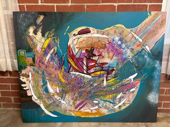 Original Abstract Art on Canvas