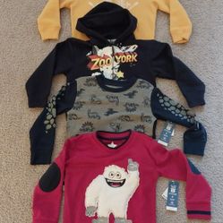4 Beautiful Toddler Jackets ( Price For All  ) ..