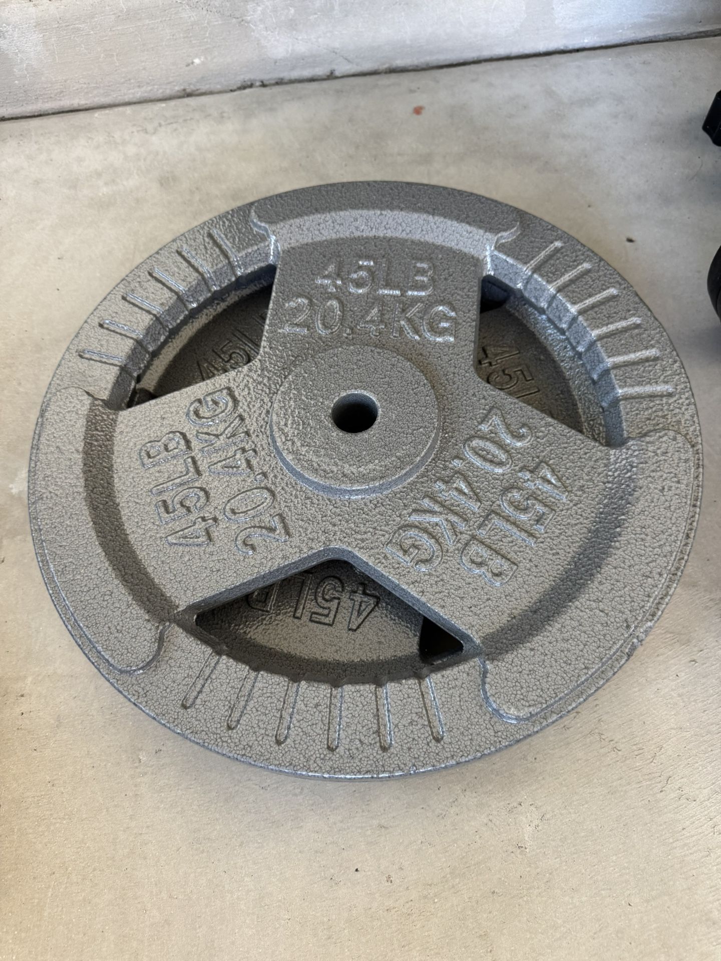 45 Lb Weights X 2