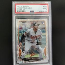 Manny Machado RC Silver Ice