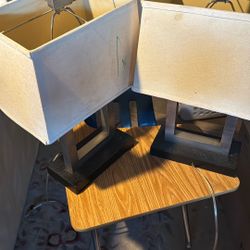 Two Table Lights