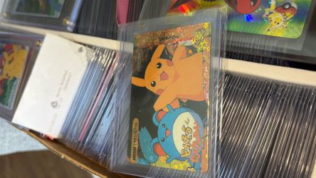 Pikachu Merrill holo vending sticker