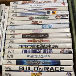 Nintendo wii games $10 each